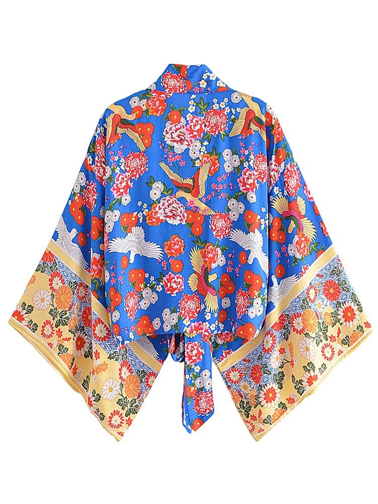 wickedafstore Skylar Boho Kimono ( 3 Color )