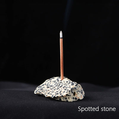 wickedafstore Spotted stone Healing Crystals Incense Holders