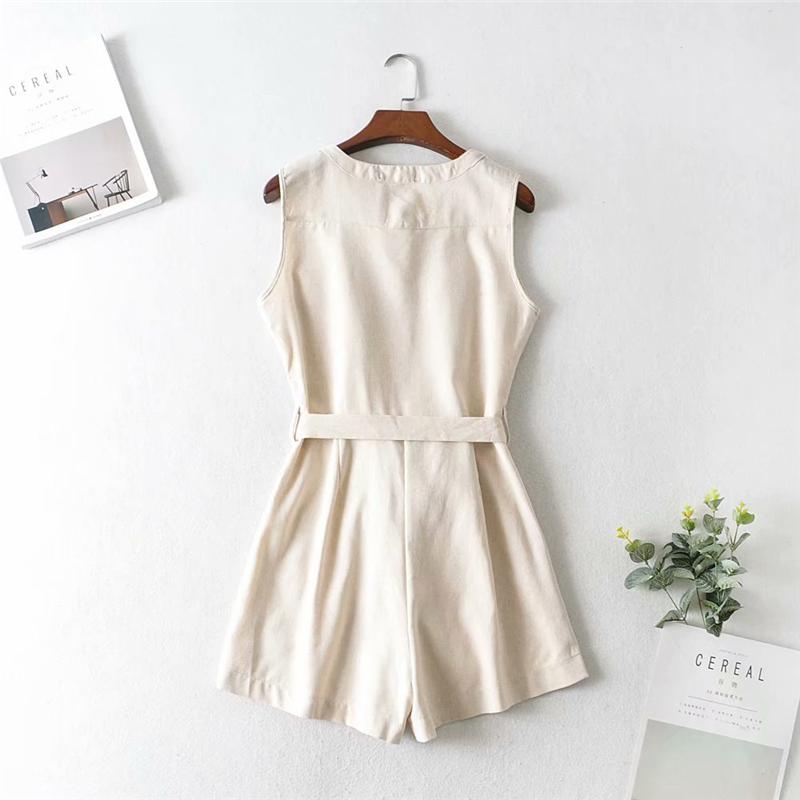 wickedafstore Stacie Beige Vintage Romper