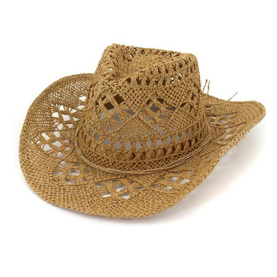 wickedafstore Straw Cowgirl Hat
