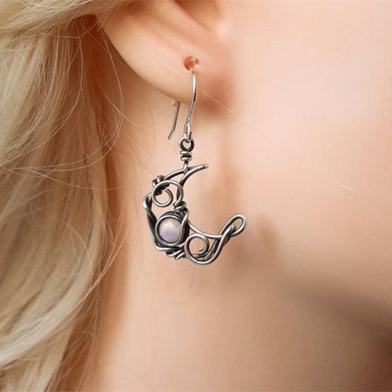 MOON&SUN PIERCED EARRINGS(2JP0855)K10 ピアス｜スター
