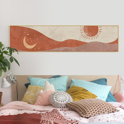 The Sun & The Moon Canvas Wall Art