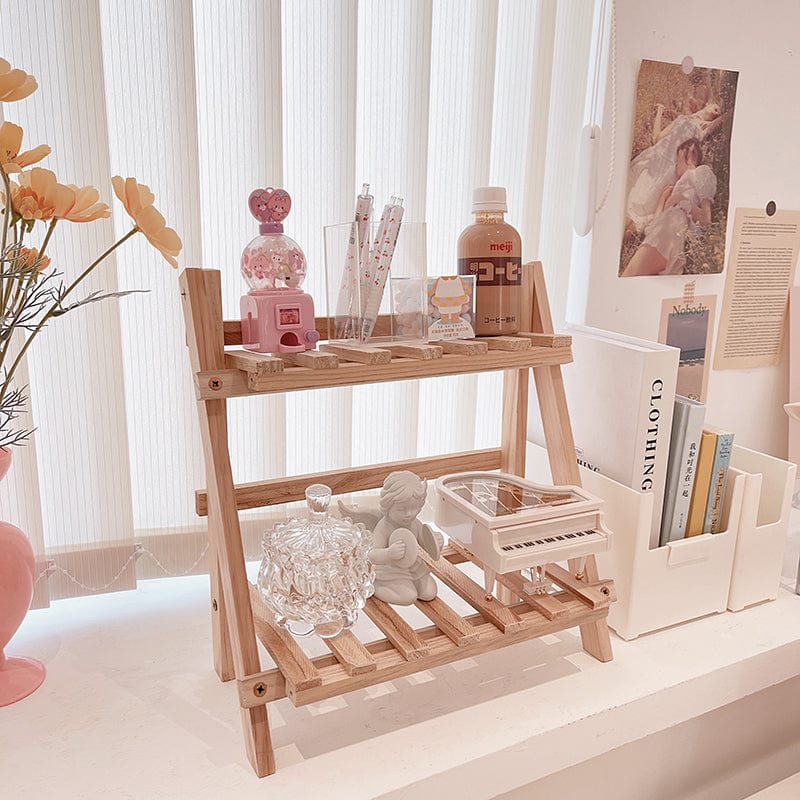 Two Tier Desk Shelf