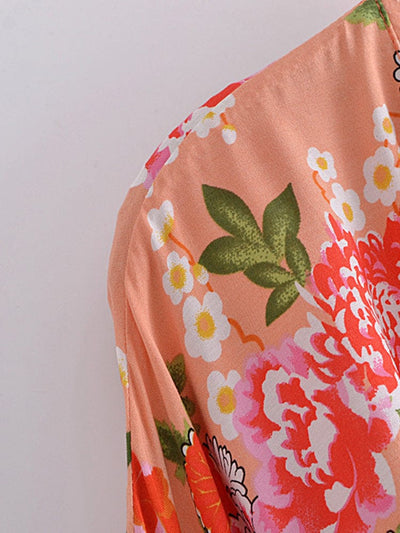 wickedafstore Ukiah Bohemian Kimono ( 2 Colors)