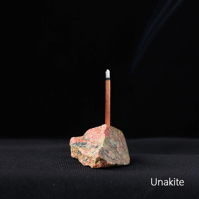 wickedafstore Unakite Healing Crystals Incense Holders