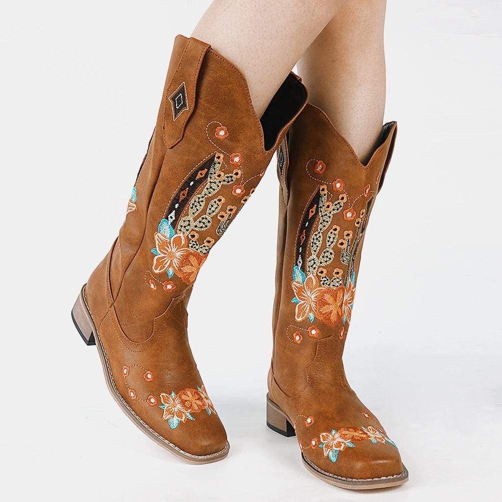 wickedafstore Verena Cowgirl Boots