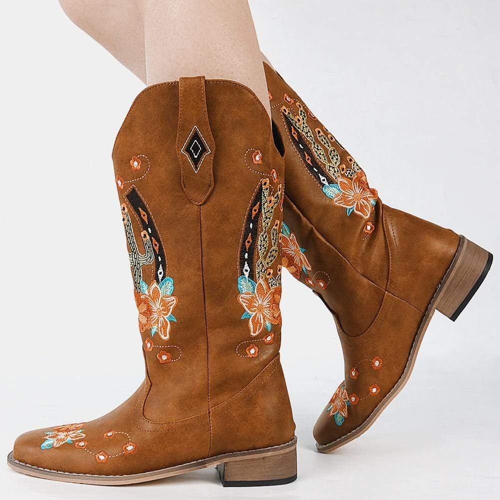 wickedafstore Verena Cowgirl Boots