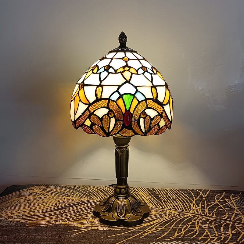 wickedafstore Warm White / EU Plug / 1 Astoria Floral Table Lamp