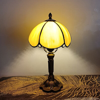 wickedafstore Warm White / EU Plug / 3 Astoria Floral Table Lamp