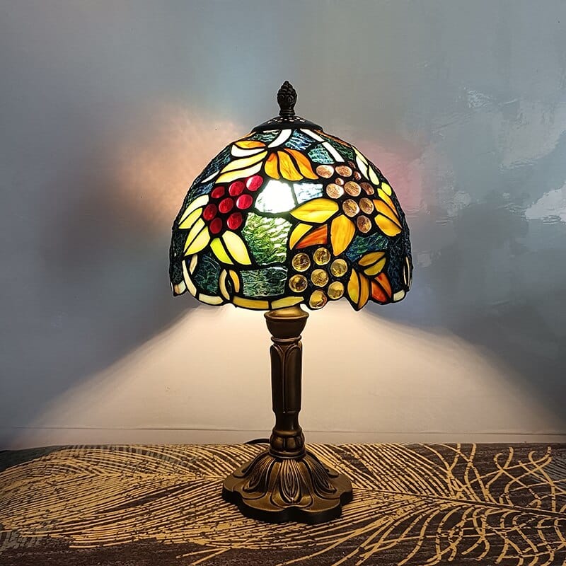 wickedafstore Warm White / EU Plug / 5 Astoria Floral Table Lamp
