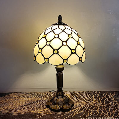wickedafstore Warm White / EU Plug / 6 Astoria Floral Table Lamp