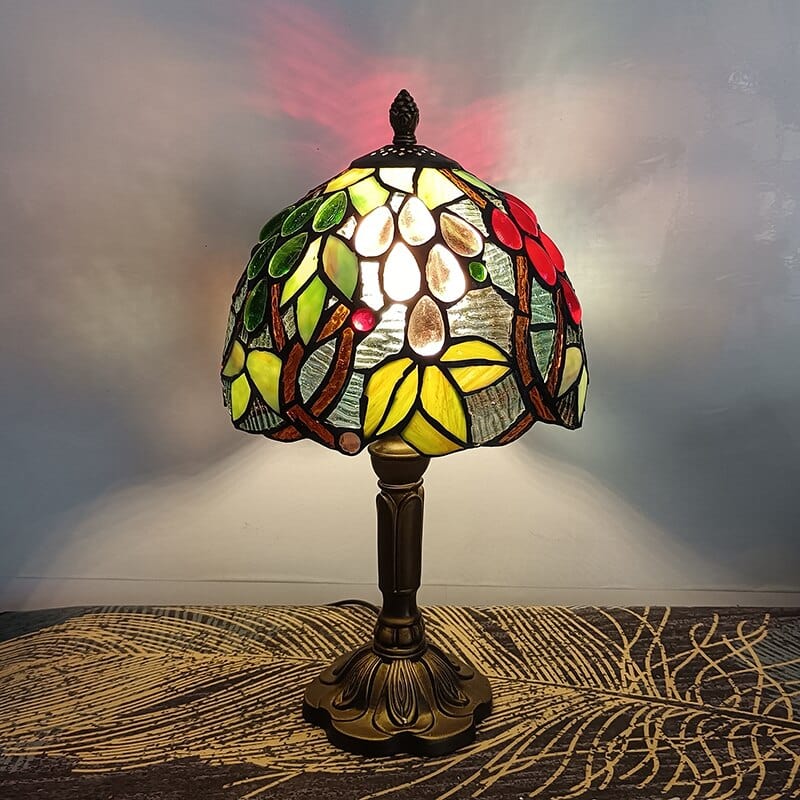wickedafstore Warm White / EU Plug / 7 Astoria Floral Table Lamp