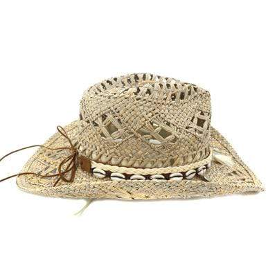 wickedafstore Western Cowgirl Shell Jazz Hat