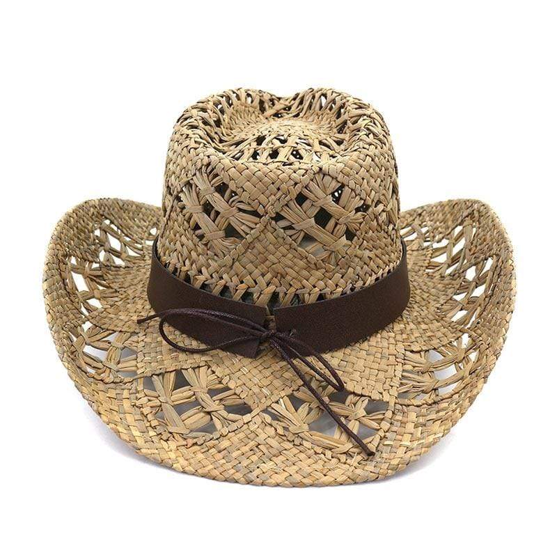wickedafstore Western Straw Cowboy Hat