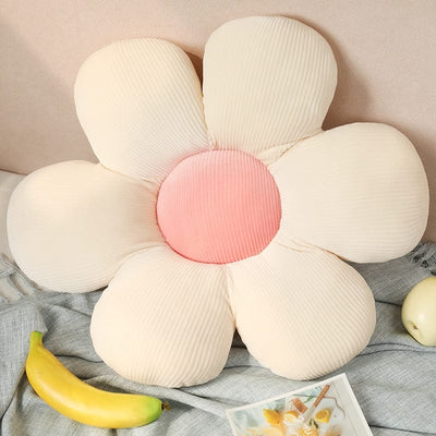 wickedafstore White Pink / 30cm/11.81'' Pastel Flower Pillow