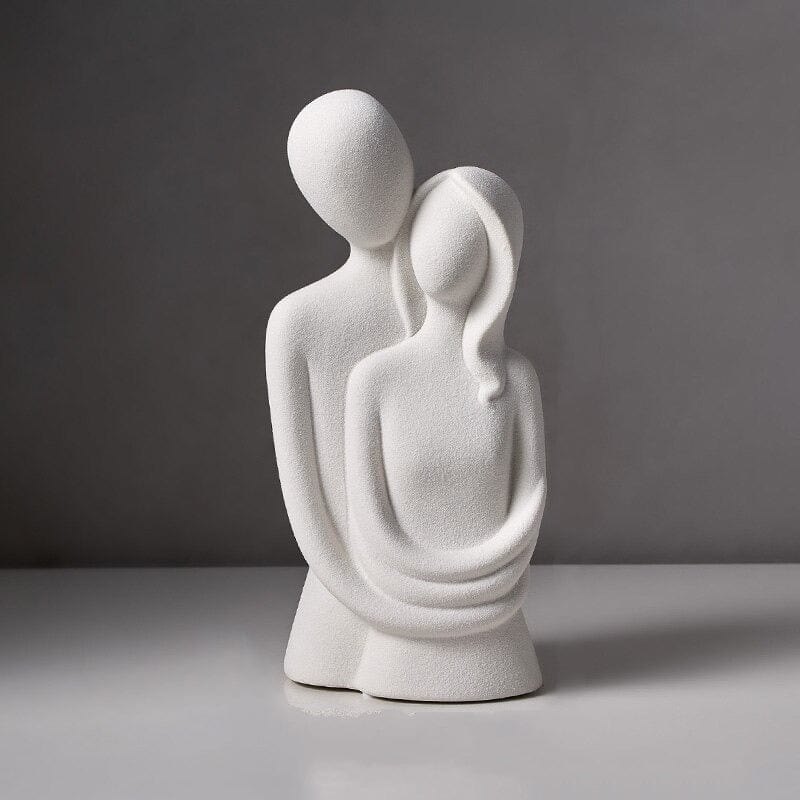 wickedafstore White Soulmates Abstract Figurine Decor