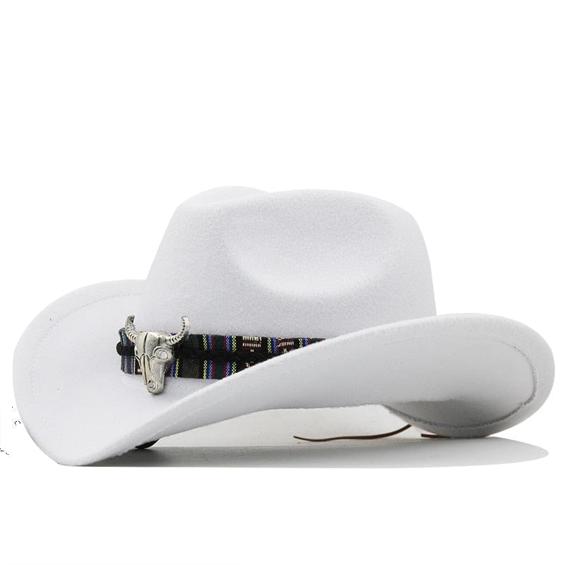 wickedafstore White Texas Cancún Cowboy Hat