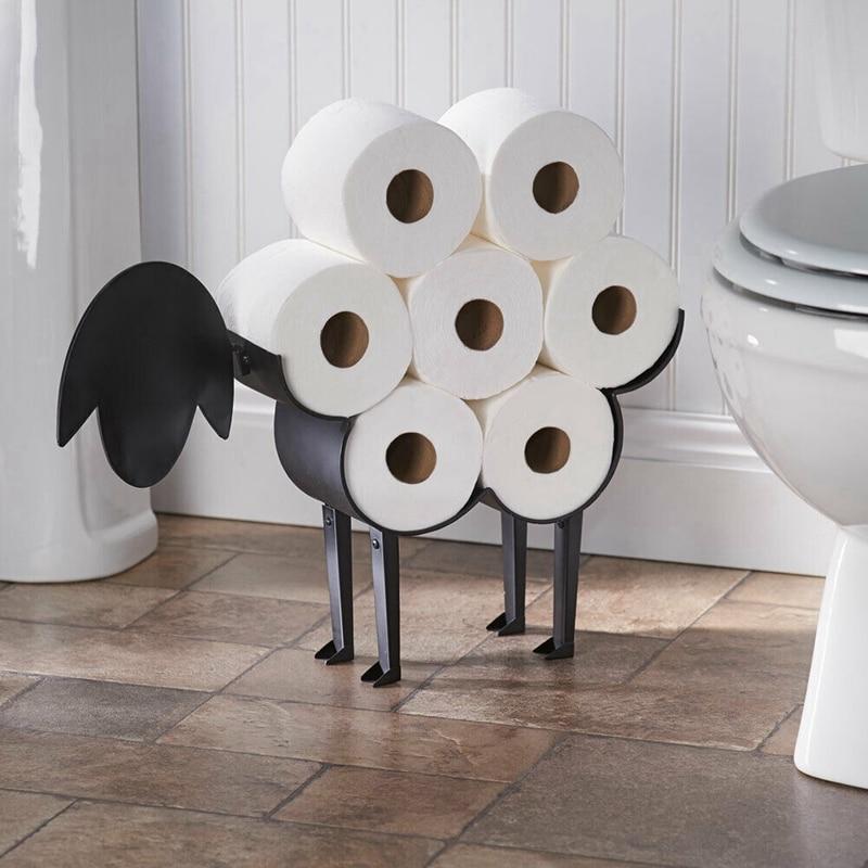 wickedafstore Wooly The Toilet Paper Holder