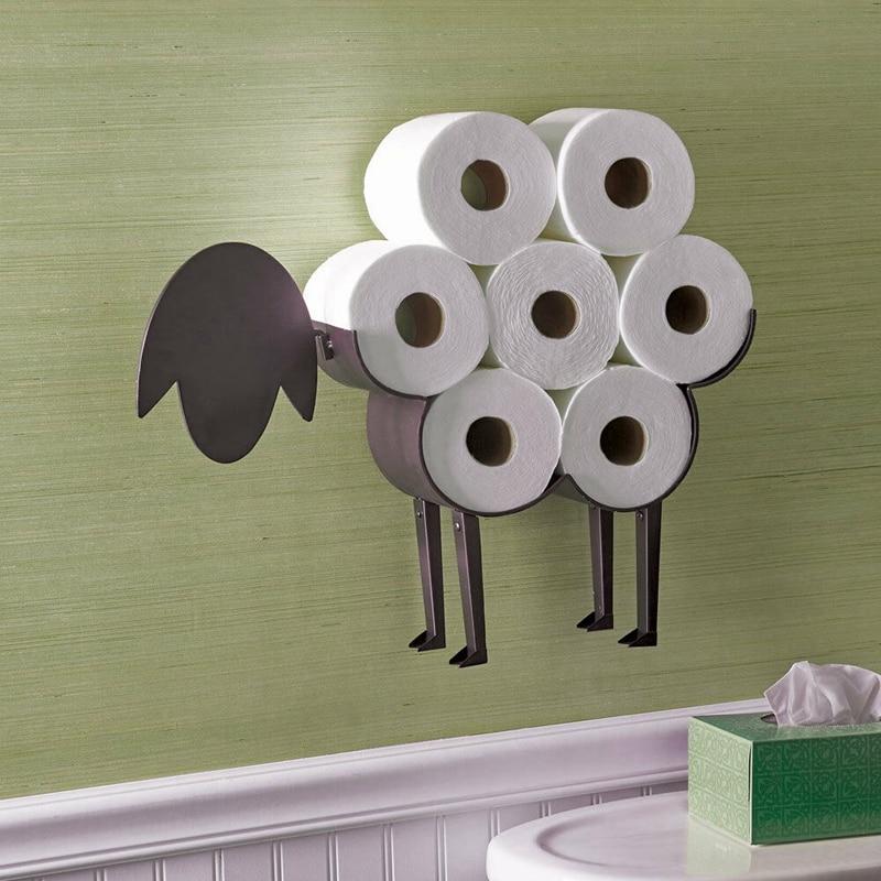 wickedafstore Wooly The Toilet Paper Holder