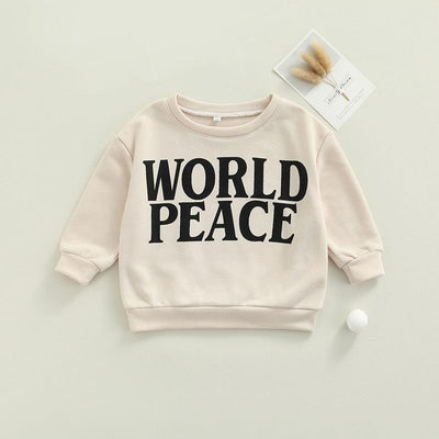 wickedafstore World Peace Toddler Sweatshirt