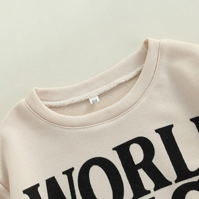 wickedafstore World Peace Toddler Sweatshirt