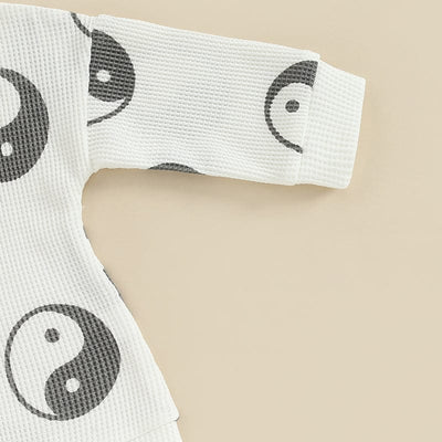 wickedafstore Yin And Yang Newborn Baby Outfit
