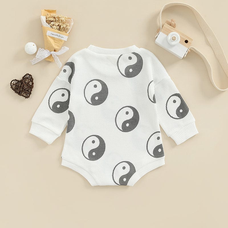 wickedafstore Yin And Yang Newborn Baby Outfit