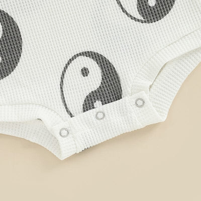 wickedafstore Yin And Yang Newborn Baby Outfit